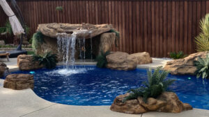 "GROTTO" SWIMMING POOL WATERFALL