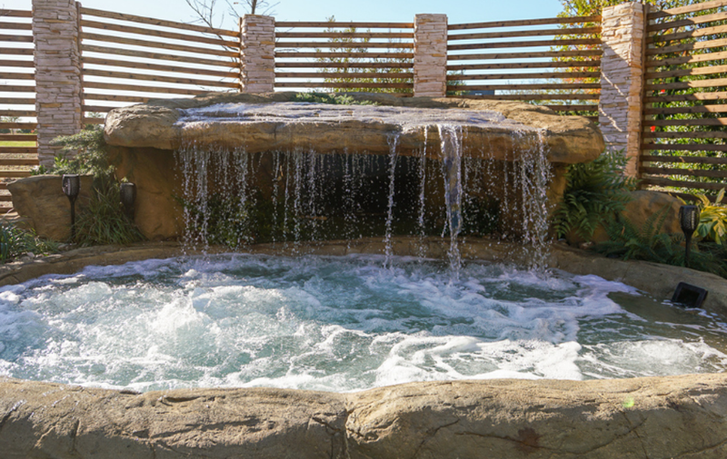 "SUNBAKE FALLS" SWIMMING POOL WATERFALL